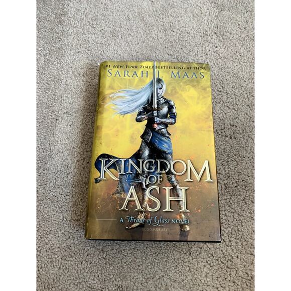 Sarah J Maas Kingdom of Ash Throne of Glass 1st Edition Hardcover OOP - Picture 1 of 13